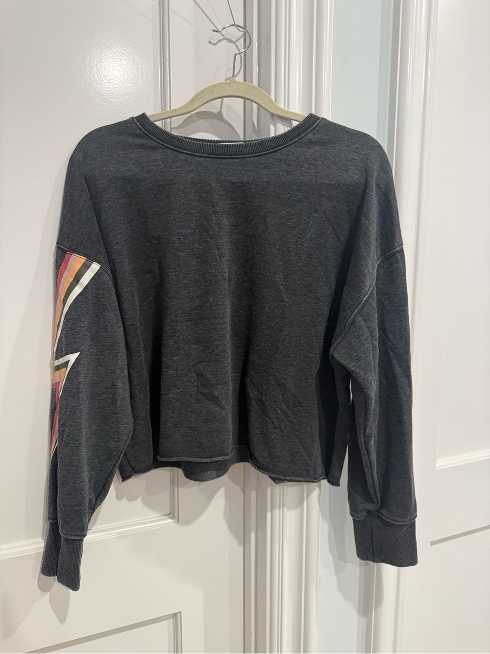 Jack surf boards  Charcoal Ribbed Crewneck Sweatshirt